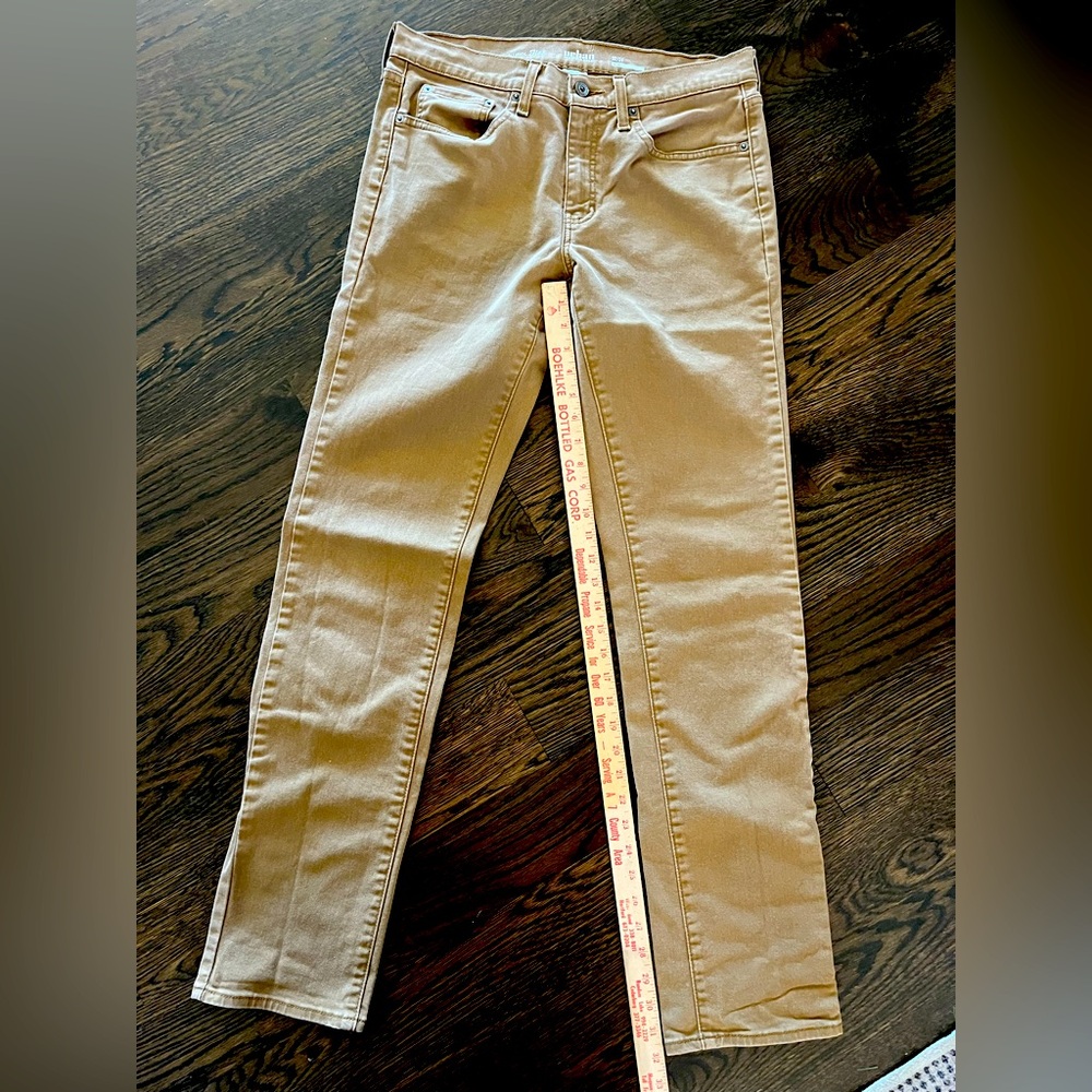 Men’s urban pipeline, 32/34 slim ultimate flex khaki jeans